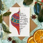 Loop Loop 'Bauble' Wildflower Seed Plantable Christmas Card