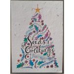 Loop Loop 'Seeds & Greetings' Wildflower Seed Plantable Christmas Card