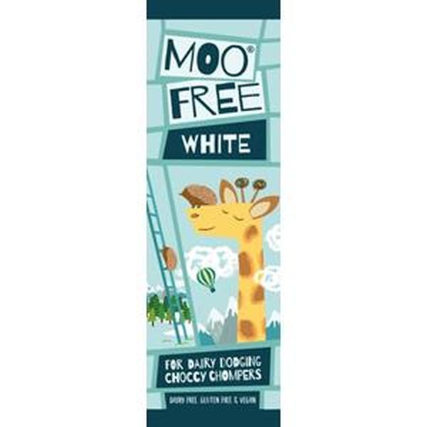 Moo Free Mini White Chocolate Bar 20g