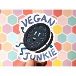 Vegan Junkie Sticker