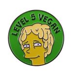 Level 5 Vegan Enamel Badge