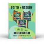 Faith in Nature Soap Bar Gift Set 300g